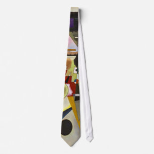 Kandinsky Modern Abstract Colourful Artwork Tie