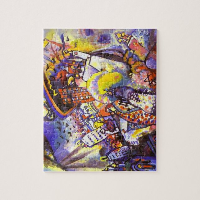 Kandinsky 'Moscow I' Puzzle (Vertical)