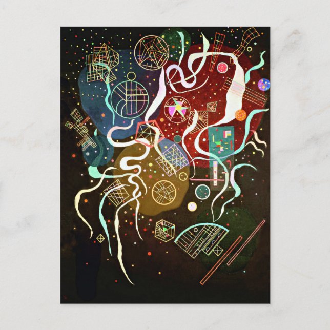 Kandinsky - Movement I, Postcard (Front)
