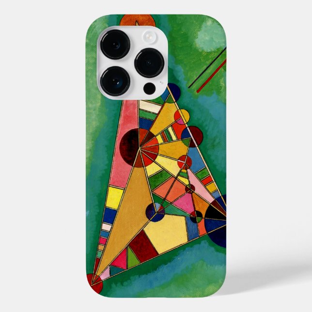 Kandinsky - Multicolored Triangle, Case-Mate iPhone Case (Back)