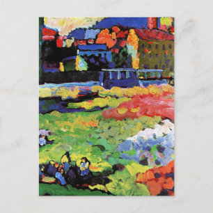 Kandinsky - Munich-Schwabing painting Postcard