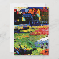 Kandinsky - Munich-Schwabing with the Church