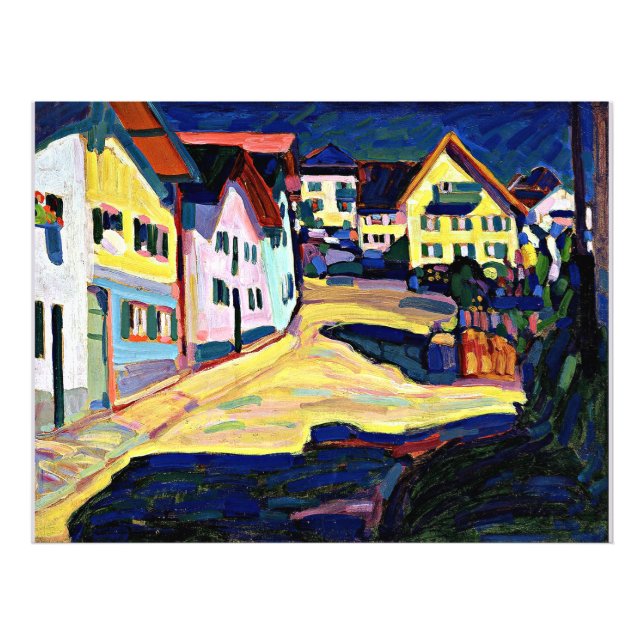 Kandinsky - Murnau, Burggrabenstrasse 1 Photo Print (Front)