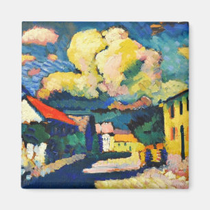 Kandinsky - Murnau, Dorfstrasse Magnet