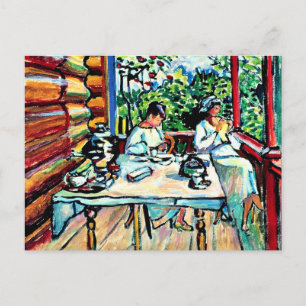 Kandinsky - Nina Kandinsky in Akhtyrka Postcard