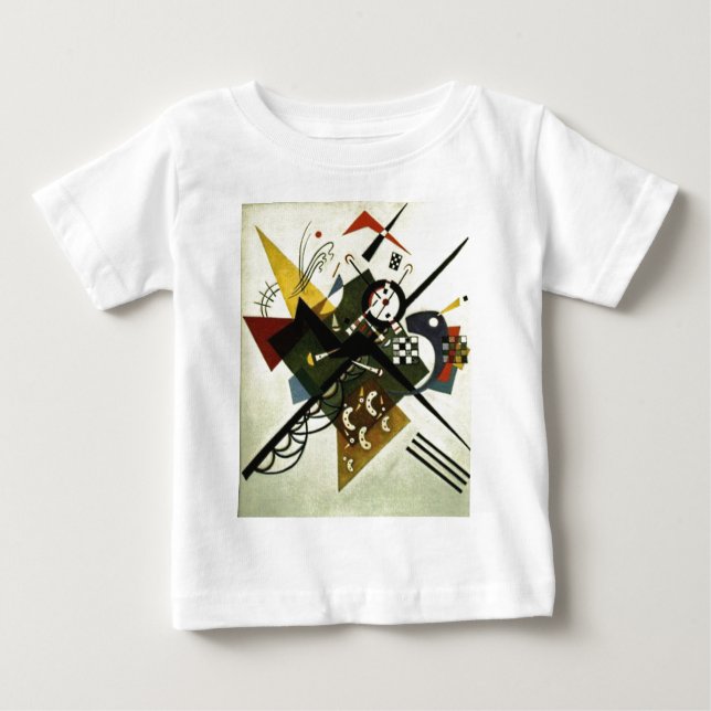 Kandinsky On White II Baby T-Shirt (Front)