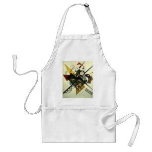 Kandinsky On White II Standard Apron