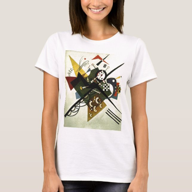 Kandinsky On White II T-Shirt (Front)