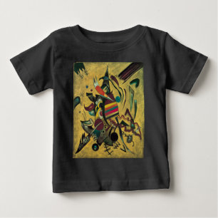 Kandinsky Points Abstract Canvas Painting Baby T-Shirt