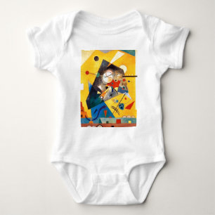 Kandinsky Quiet Harmony Abstract Art Baby Bodysuit