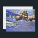 Kandinsky - Rapallo-Grauer-Day Postcard<br><div class="desc">Wassily Kandinsky's famous painting,  Rapallo-Grauer-Day.</div>