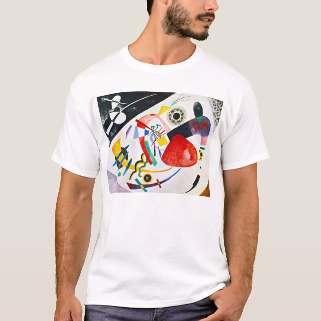 Kandinsky Red Spot T-Shirt (Front)