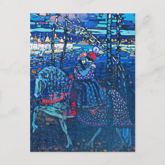 Kandinsky - Riding Couple Postcard (Front)