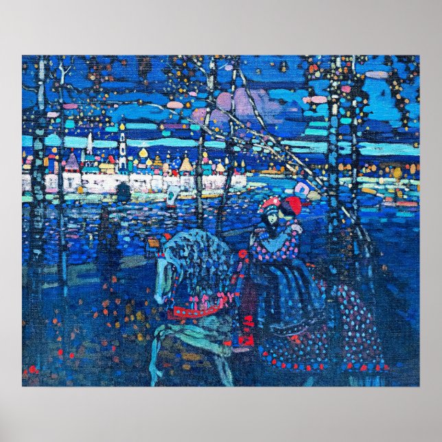 Kandinsky - Riding Couple Poster (Front)