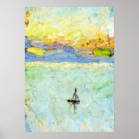 Kandinsky - Sailboat at Sea