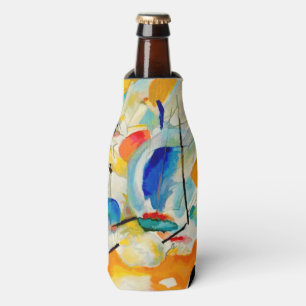 Kandinsky Sea Battle 1913 Bottle Cooler