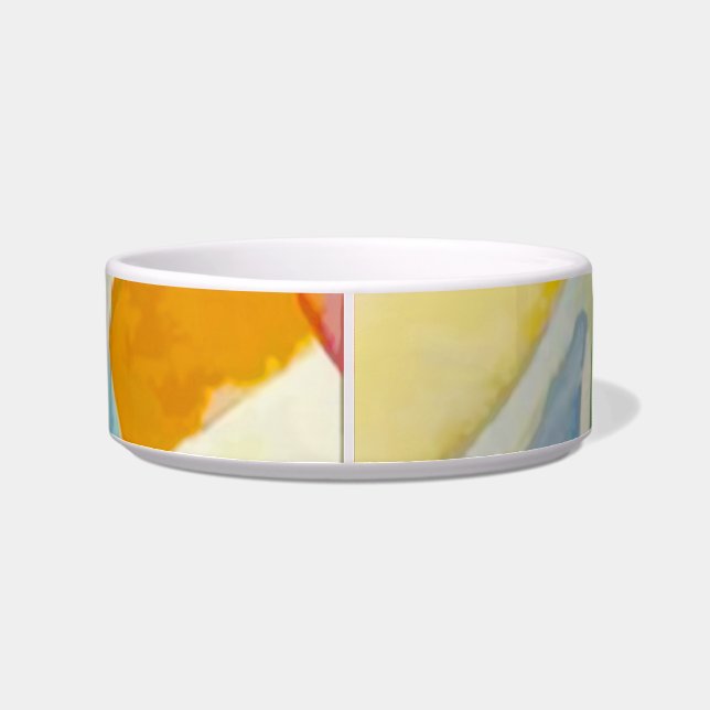 Kandinsky Sea Battle 1913 Bowl (Back)