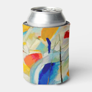 Kandinsky Sea Battle 1913 Can Cooler