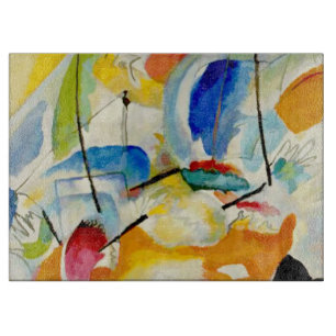 Kandinsky Sea Battle 1913 Cutting Board