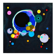 Kandinsky Several Circles Poster