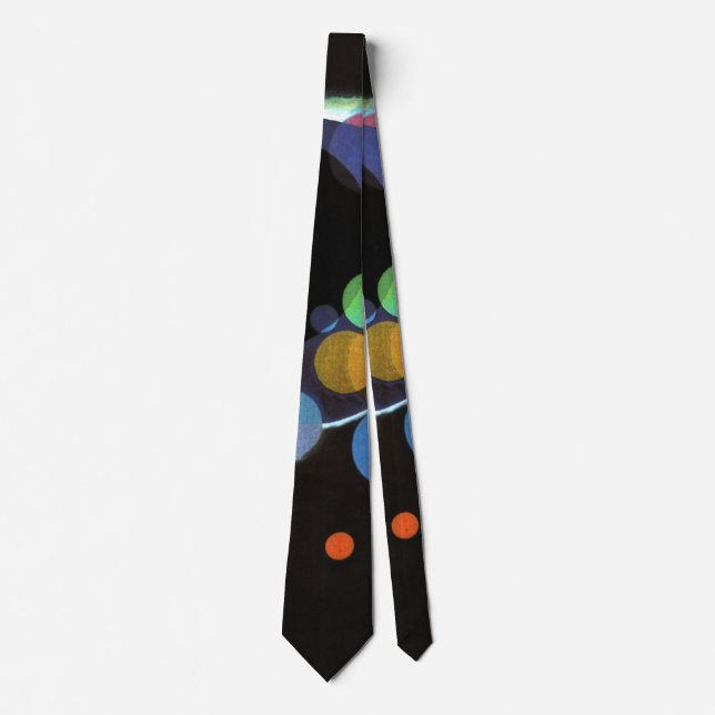 Kandinsky - Several Circles  Tie (Front)