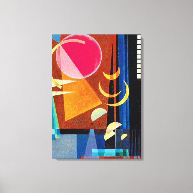 Kandinsky - Sharp Quiet Canvas Print (Front)