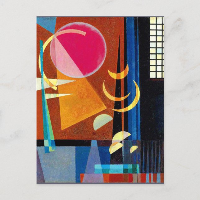 Kandinsky - Sharp Quiet Postcard (Front)