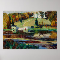 Kandinsky - Skizze fur Achtyrka-Herbst