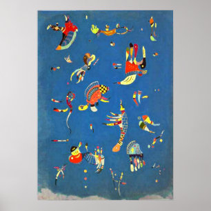 Kandinsky - Sky Blue Poster