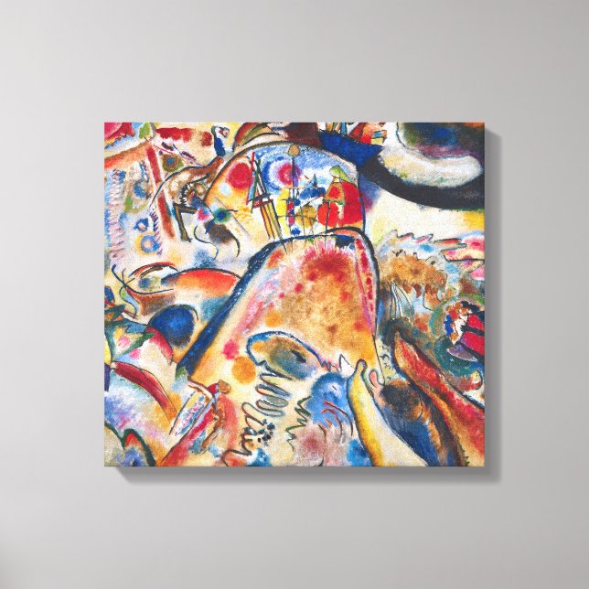 Kandinsky Small Pleasures Canvas Print (Front)
