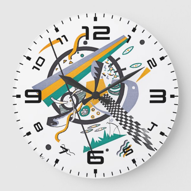 Kandinsky Small Worlds IV Wall Clock (Front)
