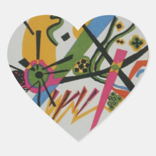 Kandinsky Small Worlds Kleine Welts I Heart Sticker