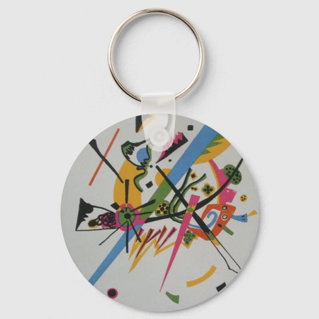 Kandinsky Small Worlds Kleine Welts I Key Ring (Front)