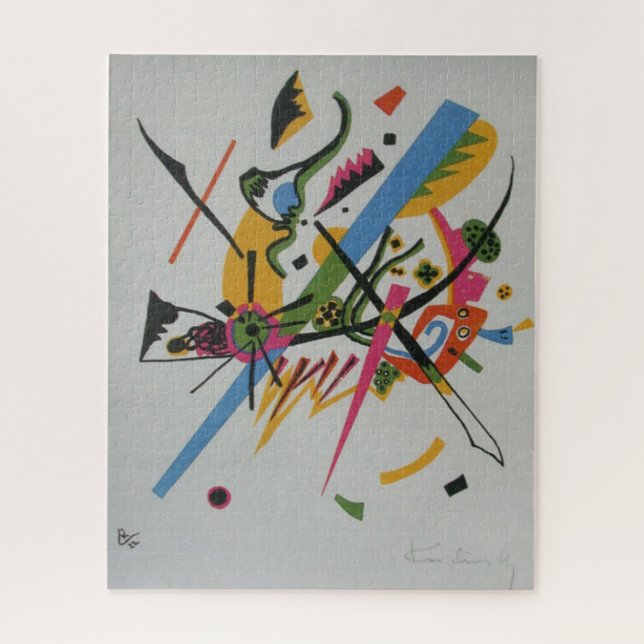 Kandinsky Small Worlds Kleine Welts I Painting Art Jigsaw Puzzle (Vertical)