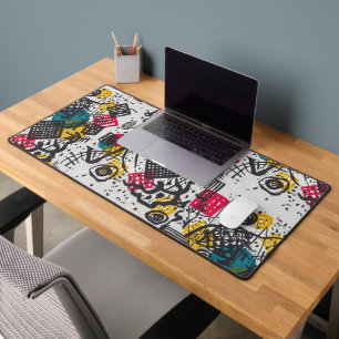 Kandinsky Small Worlds V Abstract Classic Desk Mat