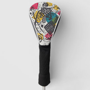 Kandinsky Small Worlds V Abstract Classic Golf Head Cover