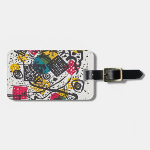 Kandinsky Small Worlds V Abstract Classic Luggage Tag