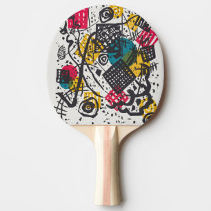 Kandinsky Small Worlds V Abstract Classic Ping Pong Paddle