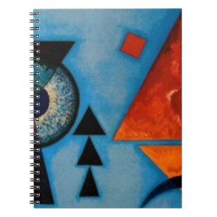 Kandinsky Soft Hard Abstract Spiral Notebook