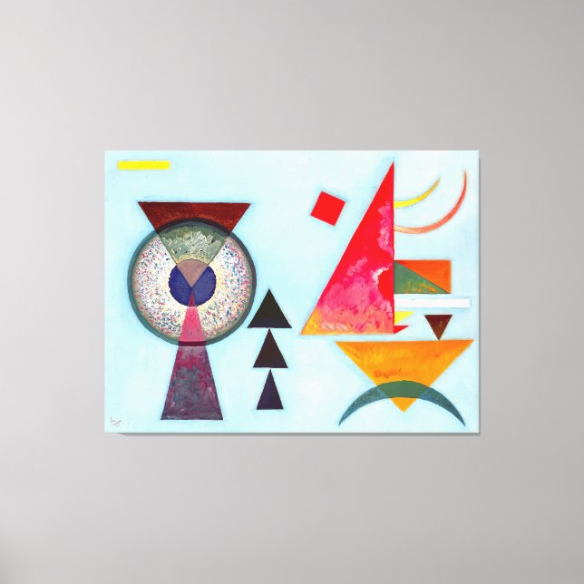 KANDINSKY - SOFT HARD (Weiches Hart) - 1927 -  Canvas Print (Front)