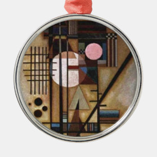 Kandinsky Softened Construction Metal Tree Decoration