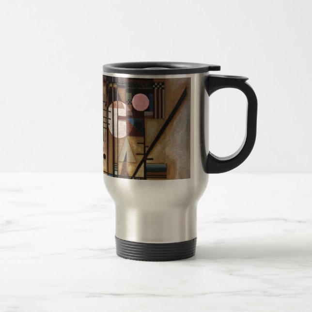 Kandinsky Softened Construction Travel Mug (Right)