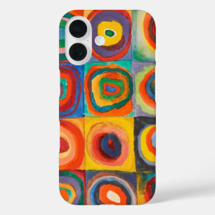 Kandinsky Squares Circles iPhone 16 Case