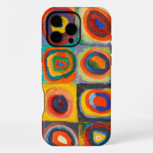 Kandinsky Squares Concentric Circles iPhone 16 Pro Max Case