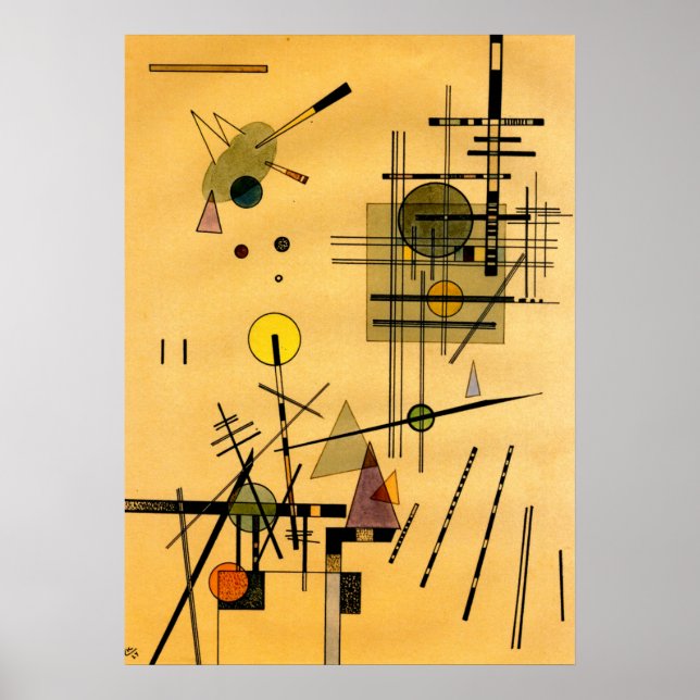 Kandinsky - Strings Poster (Front)