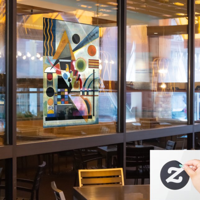 Kandinsky - Swinging (Restaurant Window)