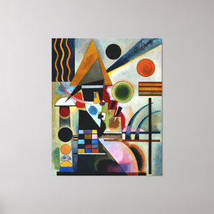 Kandinsky - Swinging Canvas Print