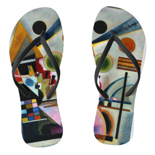 Kandinsky - Swinging, popular artwork, Jandals
