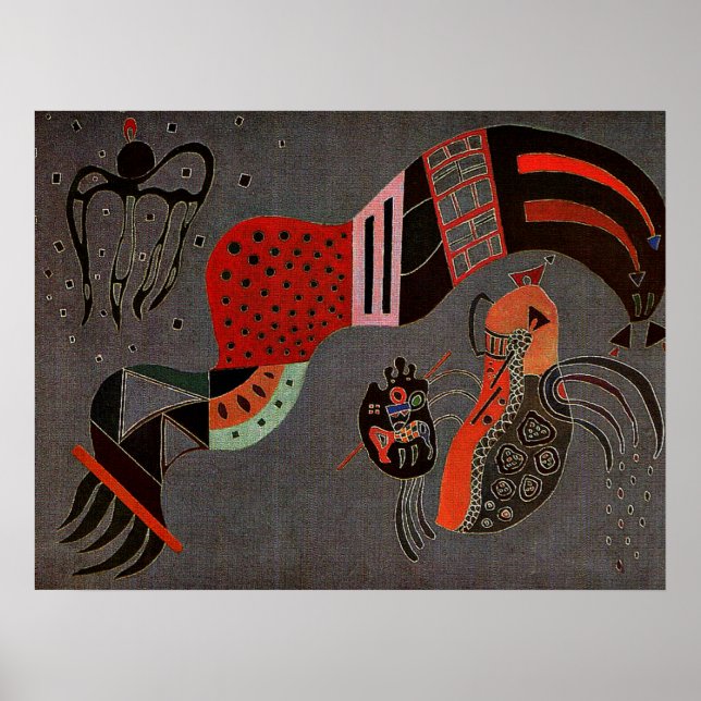 Kandinsky - Tempered Elan, Poster (Front)