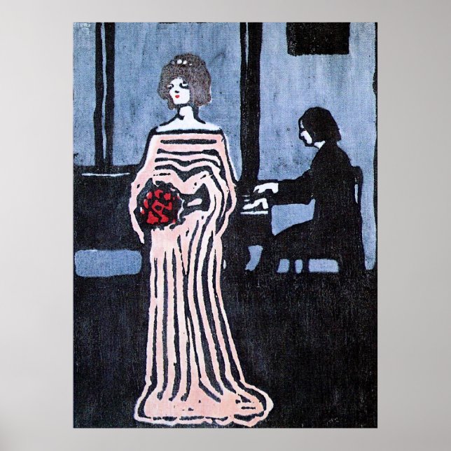 Kandinsky - The Singer Poster (Front)